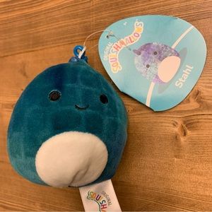 5/$25‼️ Squishmallows 3.5” Clip Stahl US release